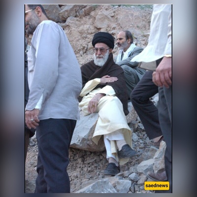 Iran’s Supreme Leader Spotted Hiking with Son in Rare Family Outing