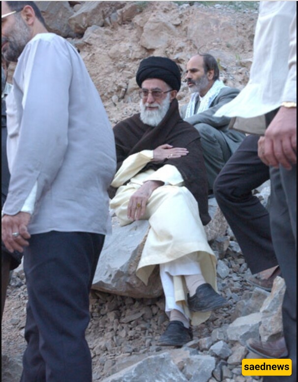 Iran’s Supreme Leader Spotted Hiking with Son in Rare Family Outing