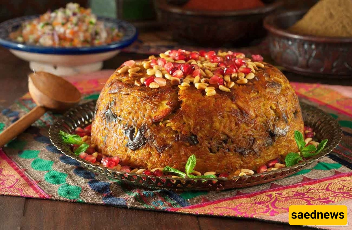 How to Make Meat and Corn Tahchin!