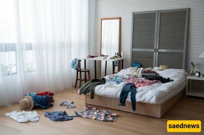 Ignoring Bedroom Cleanliness