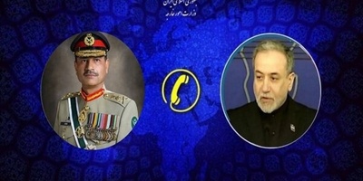 Iran’s Araghchi and Pakistan’s army chief hold phone talks