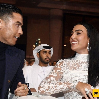 Georgina Subtly Showed Her Desire to Marry Ronaldo / She Even Put a Bridal Veil on Her Head