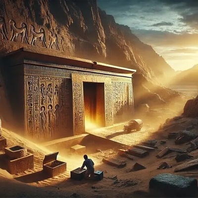 Photos: Discovery of a Burial Chamber in the Tomb of Djefahapi; The Tragic Story of the 'Pharaoh’s Governor’s Daughter' with a Congenital Disease