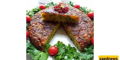 Recipe for Tabriz-style Elegant Green Bean Kuku / Did You Know People in Tabriz Go Crazy for This Dish!