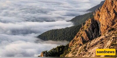 Opert, a Heavenly Place Above the Clouds, is the Border Between the Semnan and Mazandaran Provinces.