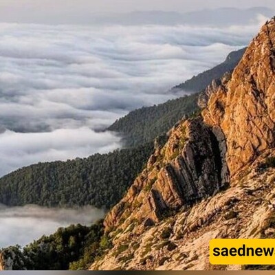 Opert, a Heavenly Place Above the Clouds, is the Border Between the Semnan and Mazandaran Provinces.