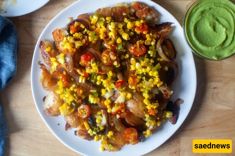 Smash-Fried Potatoes with Pickled Corn Relish — The Summer Side You’ll Put On Everything