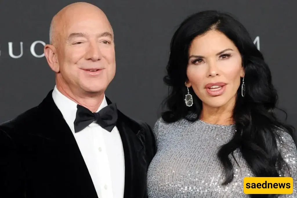 Jeff Bezos and Lauren Sánchez