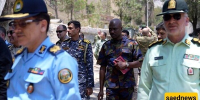 Military Attachés From 20 Vountries Visit Site Of Israeli Strike On Evin Prison