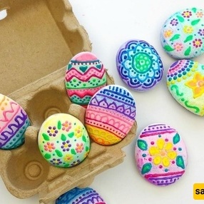 Images: A Look at the Exciting Urban Colored Egg Painting Festival