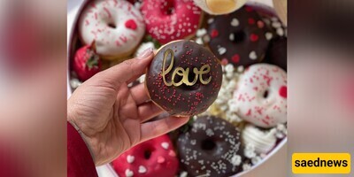 How to Make Delicious Donuts with Valentine’s Decoration Without Oven