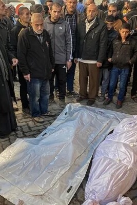 Israeli strikes on Gaza Strip leave 95 Palestinians killed