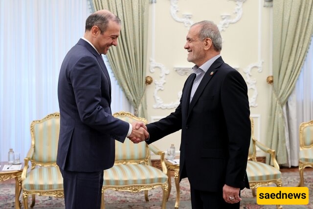 Pezeshkian: Foreign Powers Will Not Disrupt Tehran–Yerevan Ties