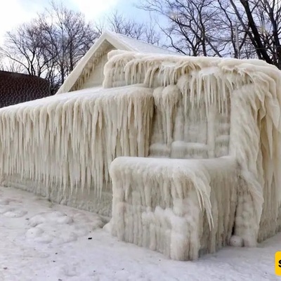 Images That Don’t Look Real: The Strange Fate of a House After a Storm (Photos)