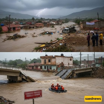 Heavy Downpours Lash Mexico’s Chihuahua State