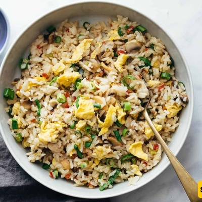 How to Make Fried Rice with Egg!