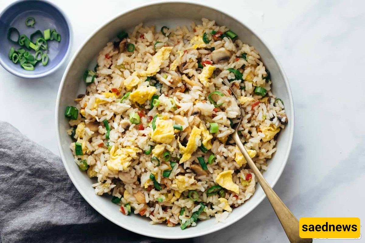 How to Make Fried Rice with Egg!