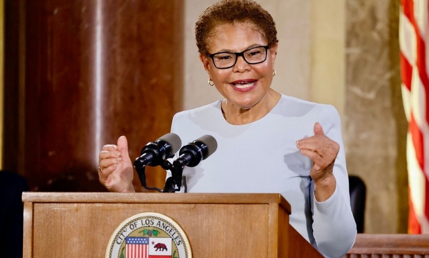 Angeles Mayor Karen Bass 