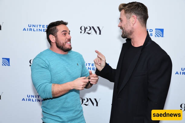 Chris Hemsworth and  Ross Edgley