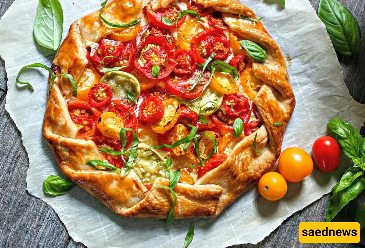 How to Make Tomato Galette Pizza: A Unique and Delicious Flavor / Join Us for Tonight’s Dinner — You Won’t Regret It! + Photos