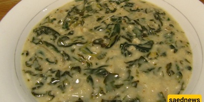 Spinach Soup with Noodles Recipe + Video