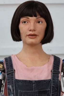 $1.8 Billion Sale of the First ‘AI God’ Painting by a Humanoid Robot + Photos