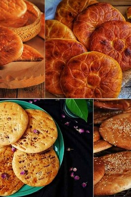 How to Make Traditional and Popular Iranian Bread, Fattir (Special for Iftar Tables and Friendly Gatherings)