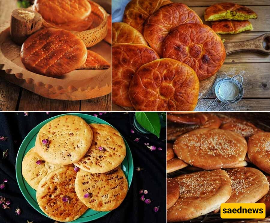 How to Make Traditional and Popular Iranian Bread, Fattir (Special for Iftar Tables and Friendly Gatherings)