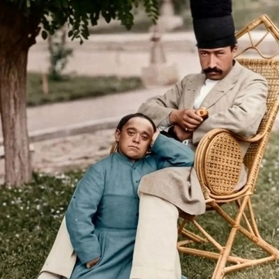 Iran in the Qajar Era as Seen in Colorized Photographs: From Traditional Kurdish Girls’ Style to the Charming Humor of a Court Eunuch