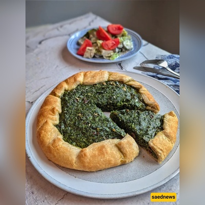 This Persian-French Mashup Will Change How You Think About Herbs — The Galette That Steals the Show