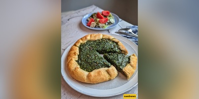 This Persian-French Mashup Will Change How You Think About Herbs — The Galette That Steals the Show