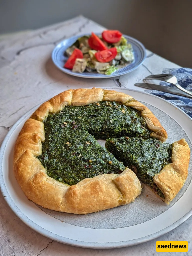 This Persian-French Mashup Will Change How You Think About Herbs — The Galette That Steals the Show