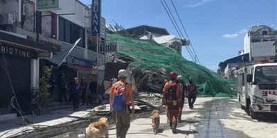 Search Underway for More Than 20 People After Building Collapse in the Philippines