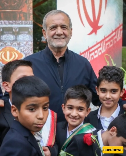 President Visits Ameneh Welfare Center to Commemorate Child Victims of Israeli Attacks + Photo