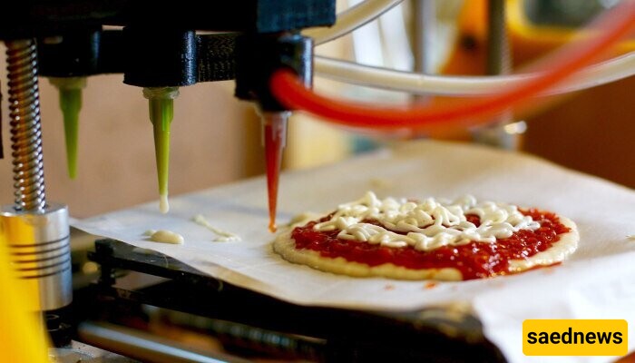 Useful Technology For Women; Preparing a Meal With 3D Printing! From Tomorrow, When Mothers are Asked, "What's for Lunch?" The Response Might Be: "Go Print Something for Yourself to Eat." 😉