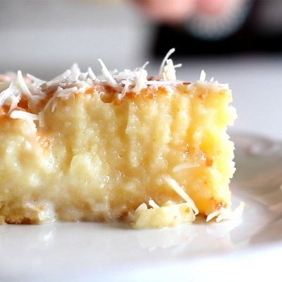 Coconut Milk Cake Recipe
