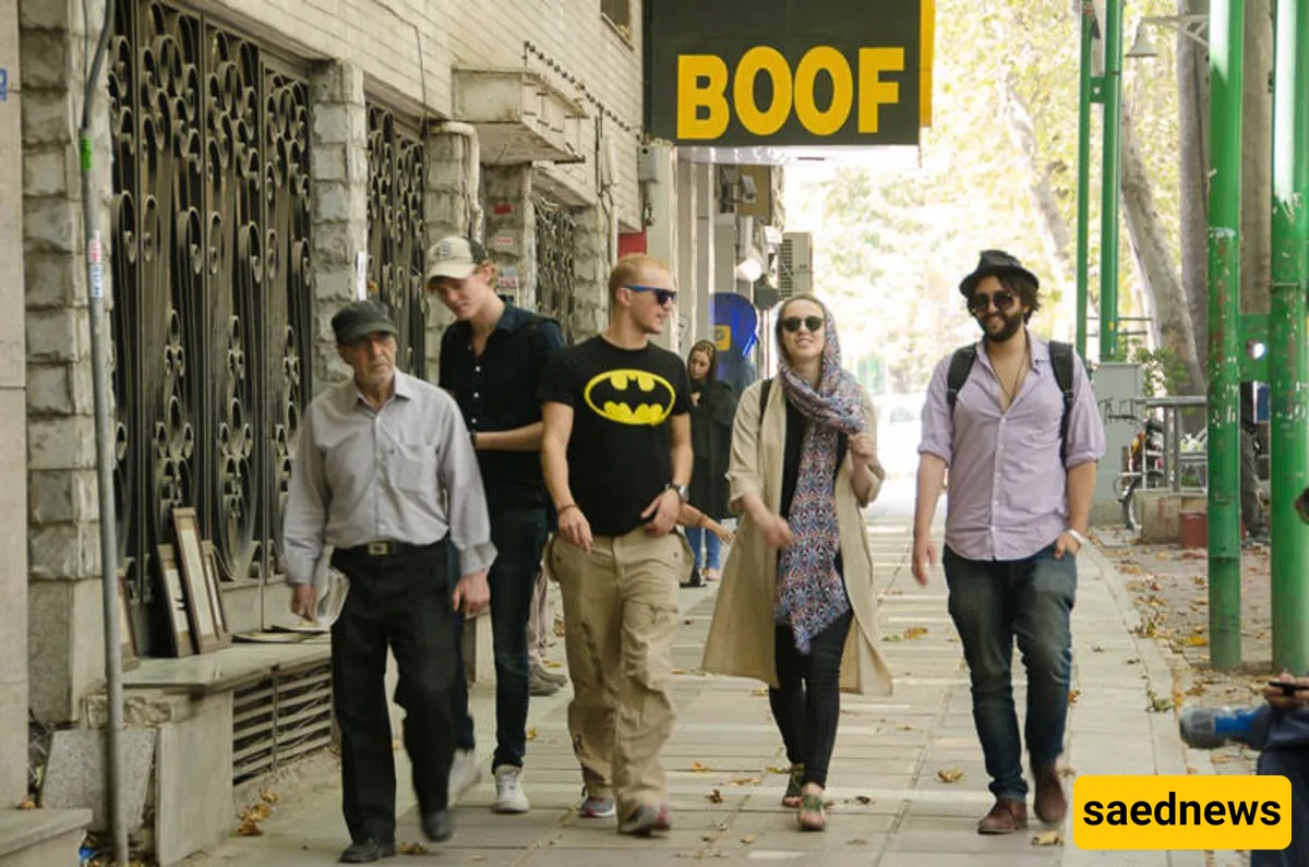 Wander Beneath Ancient Trees: Valiasr Street