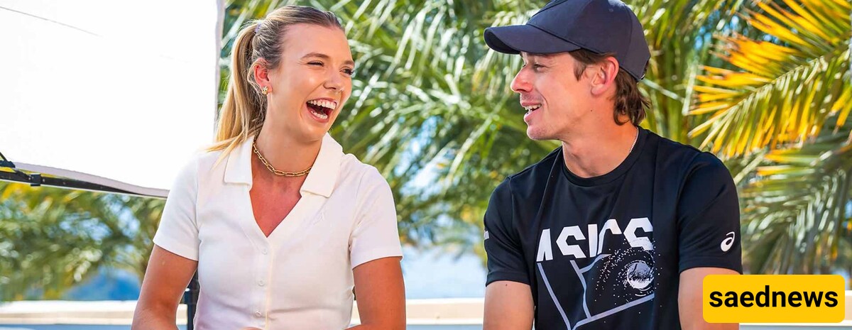 Katie Boulter and Alex De Minaur