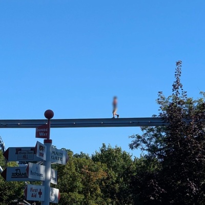 (VIDEO)Boy Rescued After Walking on Elevated Monorail Tracks at Hersheypark