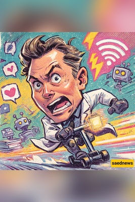 elon musk is racing to stick a chip in your brain (will it come with wifi?🤓)