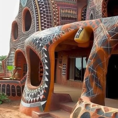 A Stunning Tour of the Kasina Tribe’s Handcrafted Homes / How Women Bring Life to Village Homes