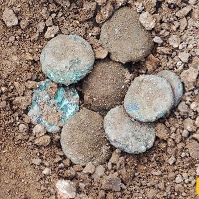 Ancient Coins That Slipped from Their Owners’ Pockets 1,400 Years Ago Unearthed