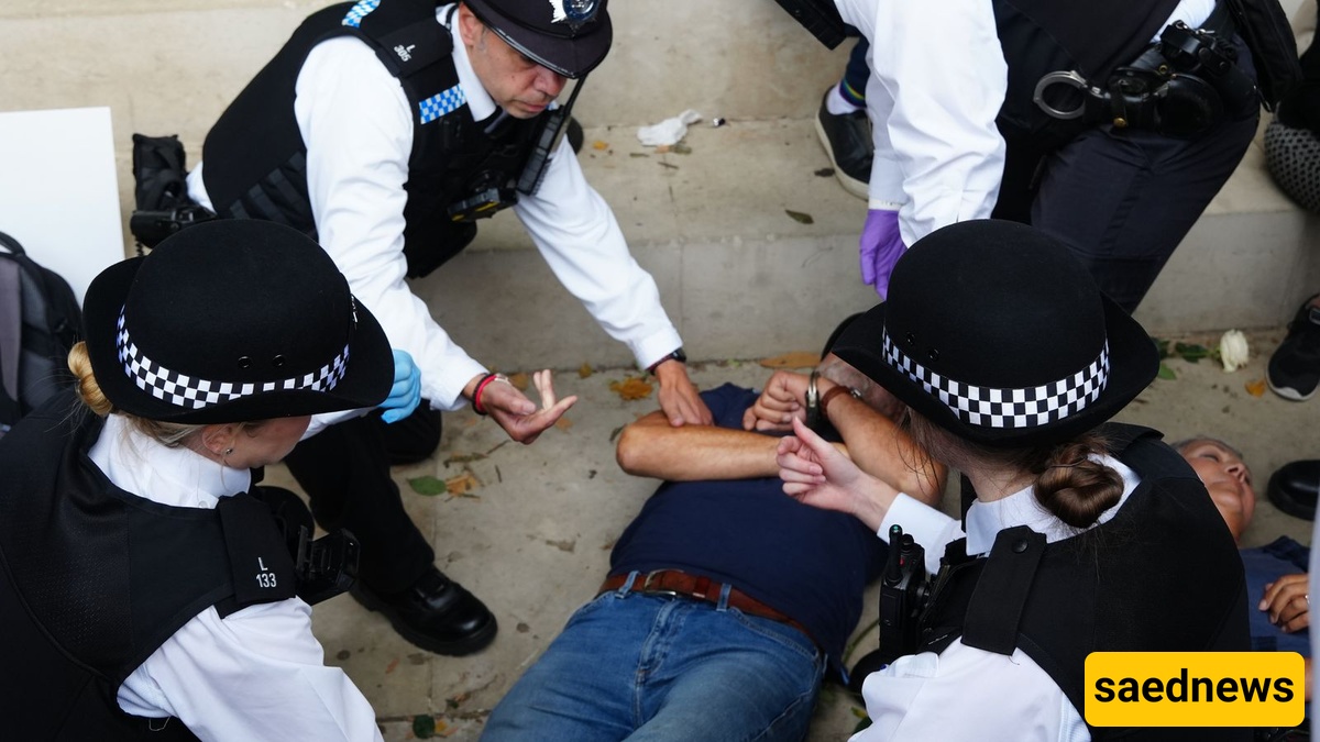 Police Arrest Dozens For Protesting A Ban on Palestine Action in London