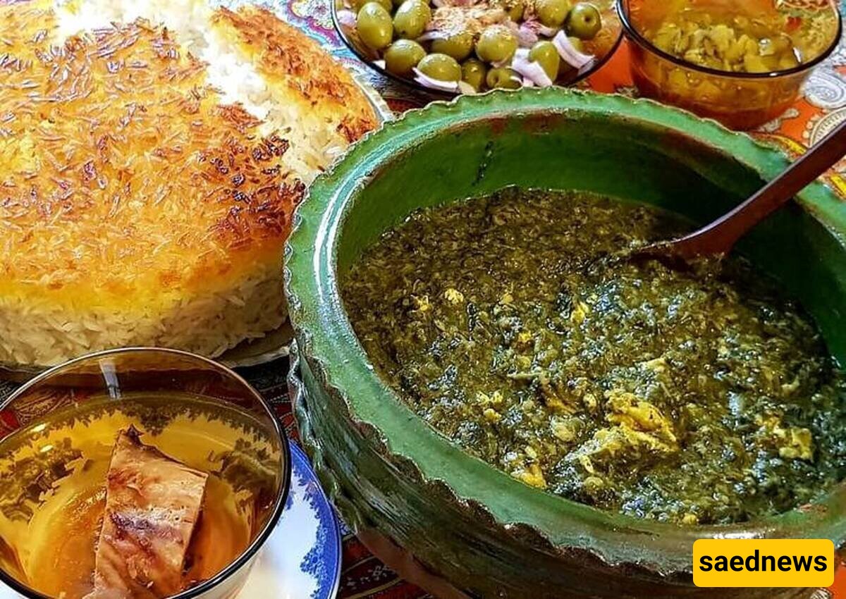 Tareh Pickle; A Special Dish for the Gilan New Year's Eve / The Most Delicious Local Stew with a Unique Flavor