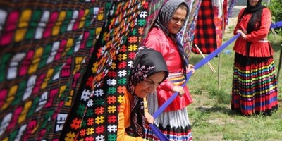 Qasemabad, a village steeped in tradition and bursting with color