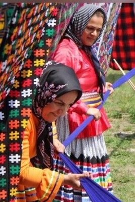 Qasemabad, a village steeped in tradition and bursting with color