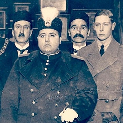 A Rarely Seen Image of Ahmad Shah Qajar in English Gentleman’s Attire / Ahmad Shah’s Western Style That Makes It Hard to Tell He’s Iranian