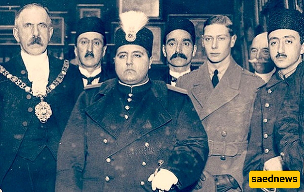 A Rarely Seen Image of Ahmad Shah Qajar in English Gentleman’s Attire / Ahmad Shah’s Western Style That Makes It Hard to Tell He’s Iranian