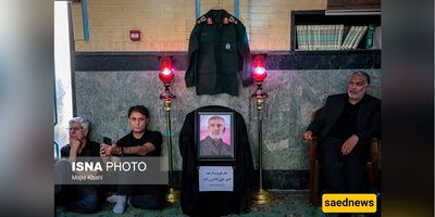 Next Generation Pays Tribute: Haji‑Zadeh’s Son Mourns Father as IRGC Veterans Stand By