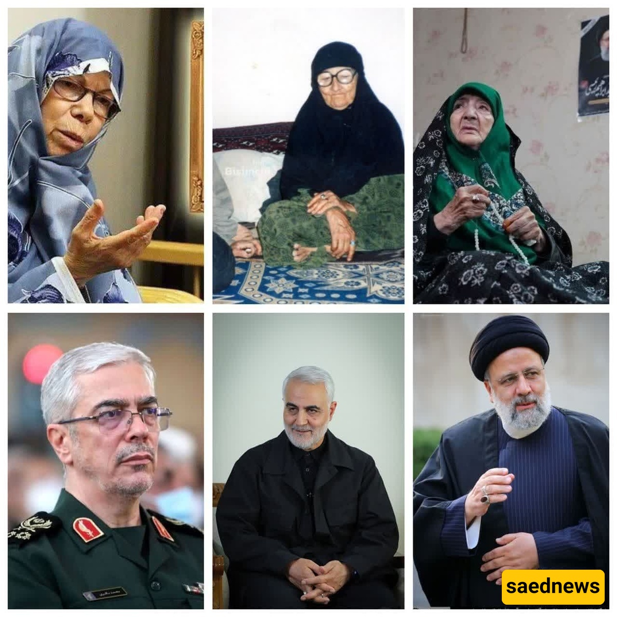 raisi,  and ghasem soleimani and bagheri